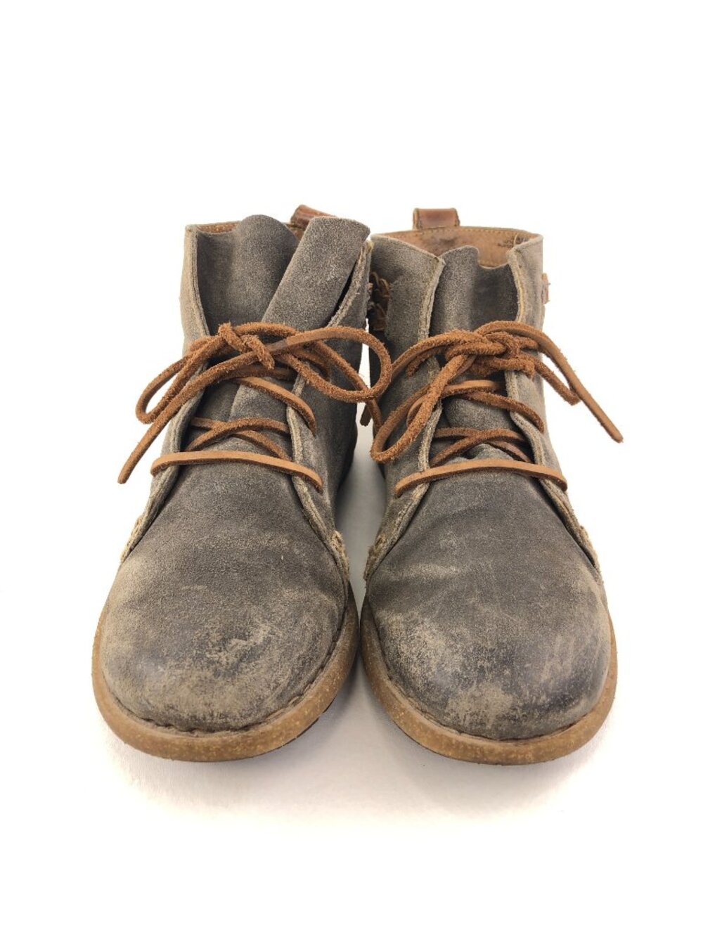 Born Temple II Brown Distressed Suede Ankle Boots 9 - Picture 4 of 13